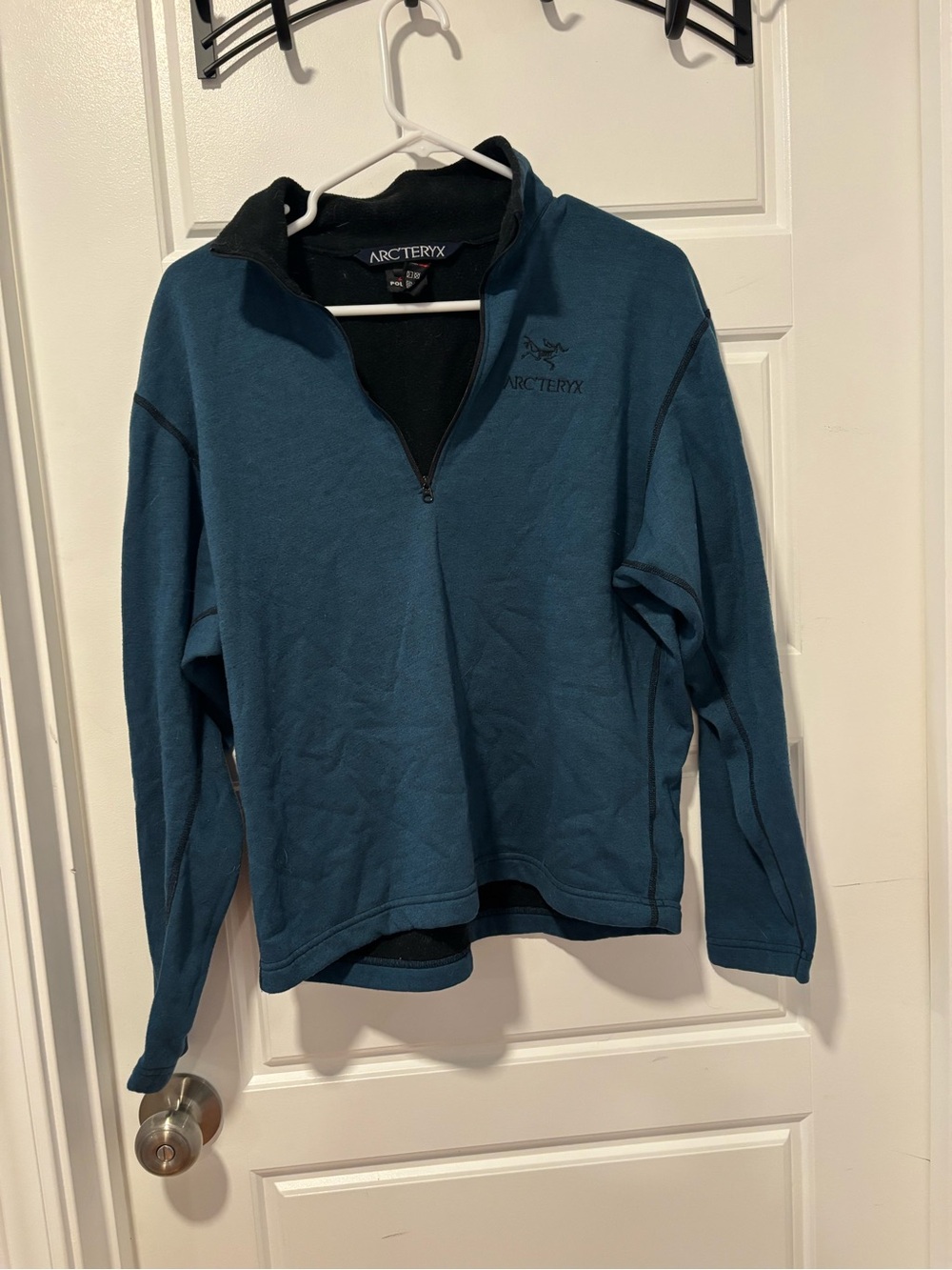 Arc'teryx Blue/Teal Zip-Up Fleece Pullover